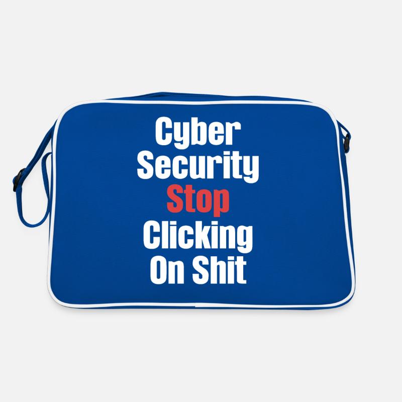 Arrêt de la cybersécurité Sac Retro