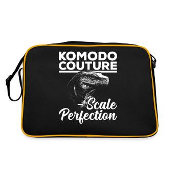 Komodo Couture owner of Komodo dragons, - Retro Bag - black/gold - Back