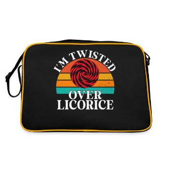 Licorice Gifts - Retro Bag - black/gold - Back