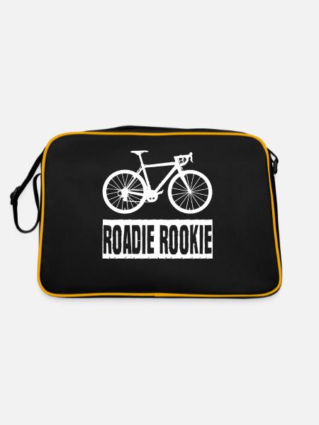 Roadie Rookie Vélo de route Vélo de route Vélo de route - Sac Retro - noir/or - Dos