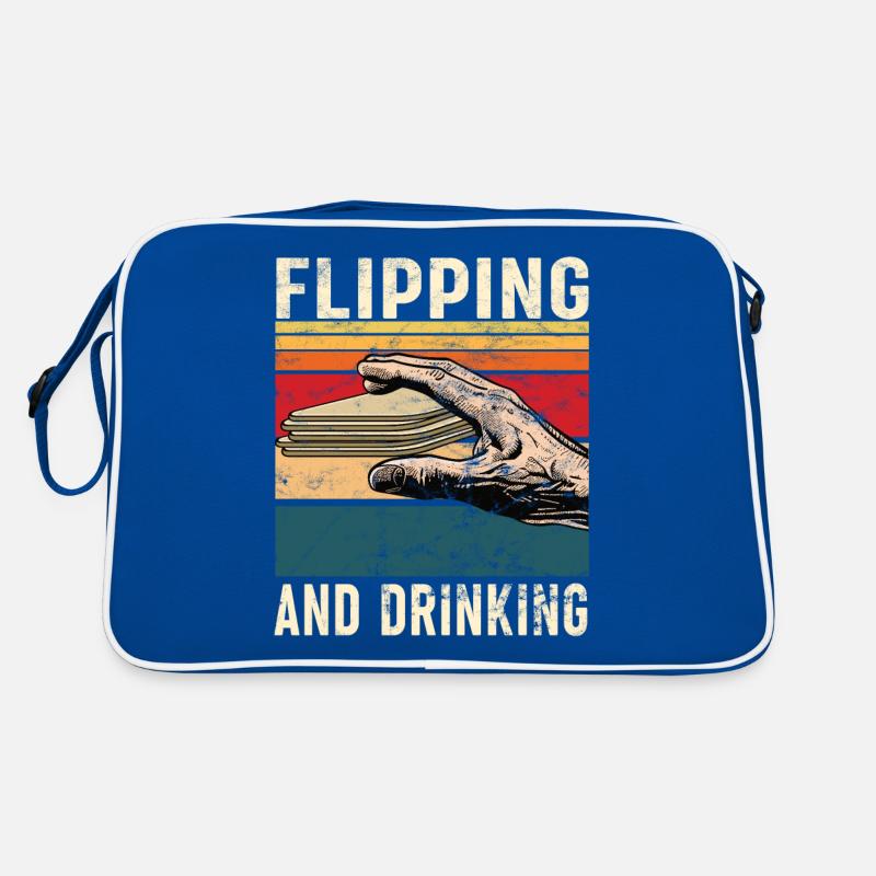 Coasters Flip Over Game Retro Bag