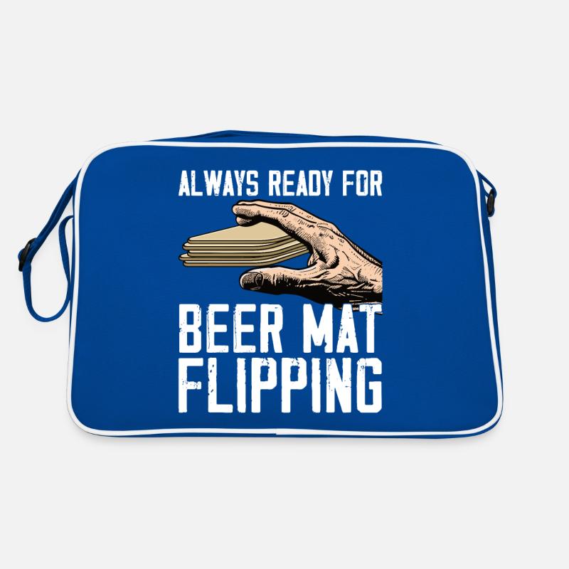 Jeu de dessous de verre Flip Over Sac Retro