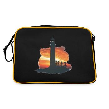 Phare - Sac Retro - noir/or - Dos