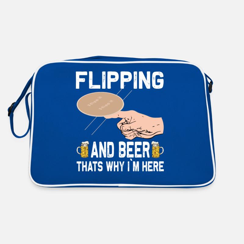 Jeu de dessous de verre Flip Over Sac Retro