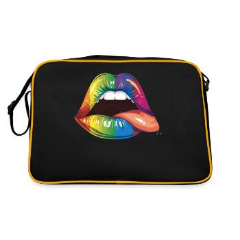 Anniversaire Naissancegay Naissance-gay Gay Gay - Sac Retro - noir/or - Dos