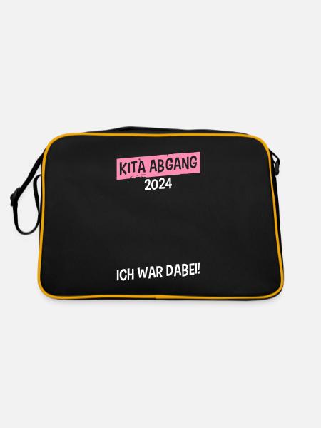 Kita Departure Kita Graduate 2024 - Retro Bag - black/gold - Back