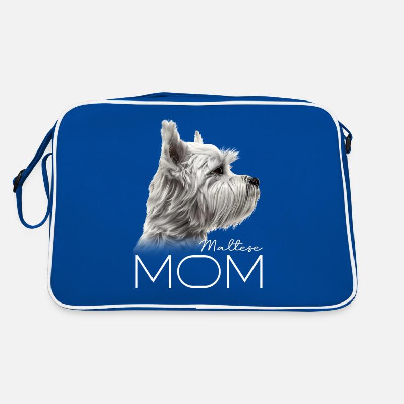 Maltese Mom Retro Bag
