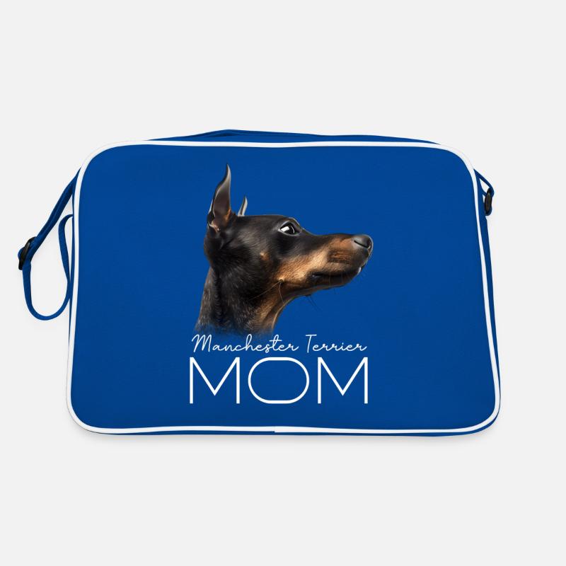 Manchester Terrier Mama Retro Tasche