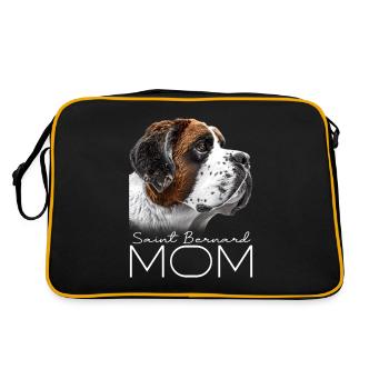 Saint Bernard Sama - Sac Retro - noir/or - Dos