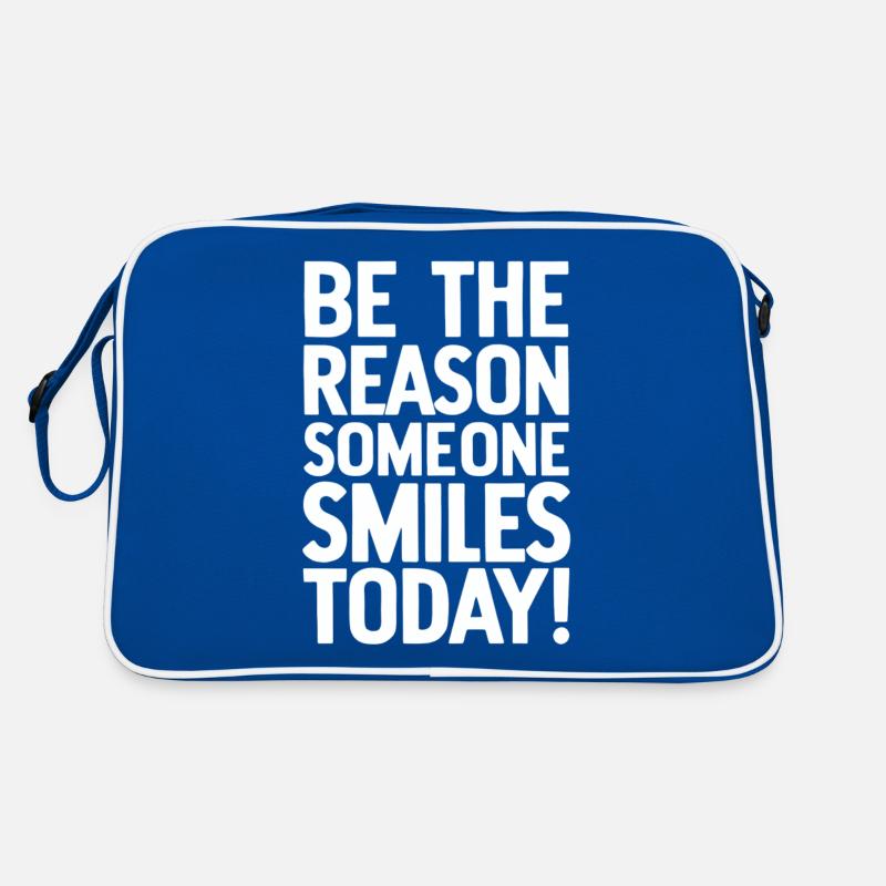 Be the reason for a smile today Retro Bag