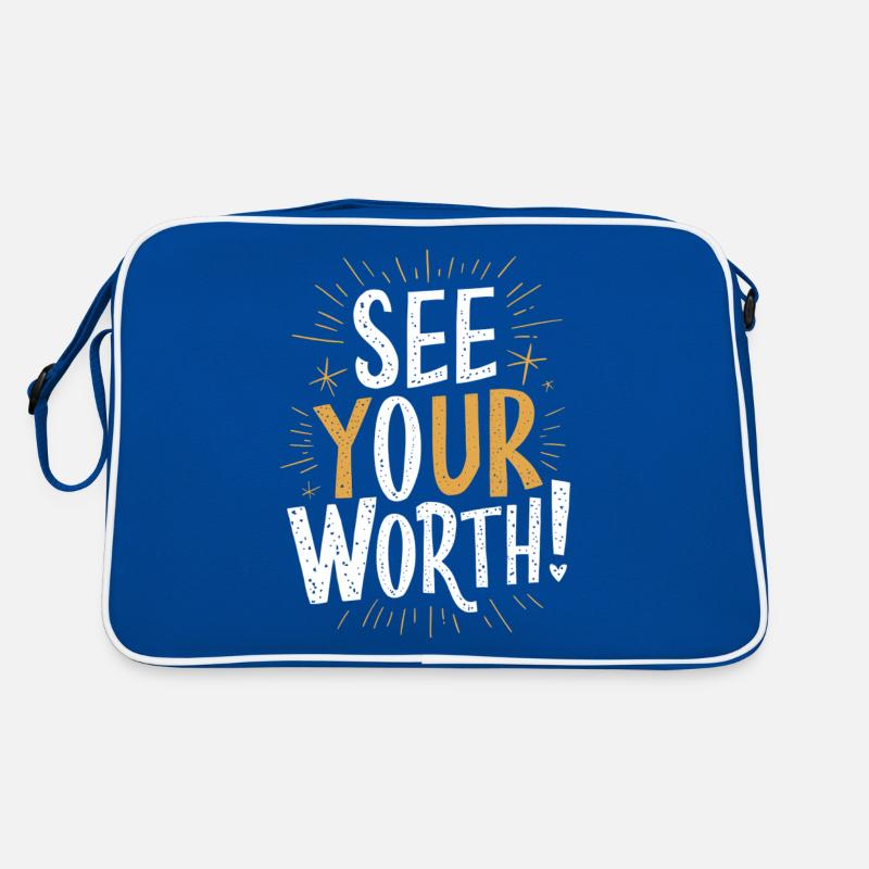 Discover your intrinsic value Retro Bag