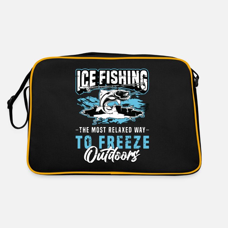 Pêche sur glace : la façon la plus détendue d’accéder à un lac gelé Sac Retro