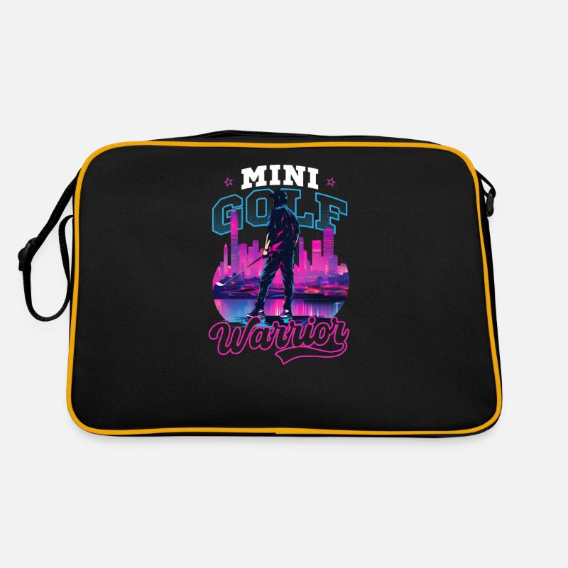 Minigolf-Krieger Retro Tasche