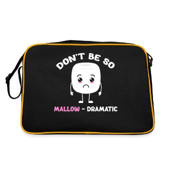 Ne soyez pas si vicieux et dramatique - Sac Retro - noir/or - Dos