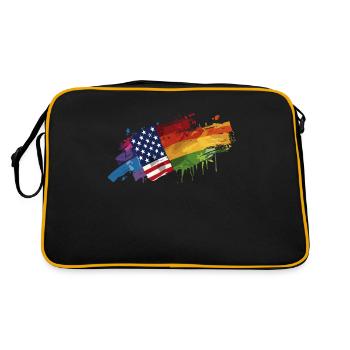 Anniversaire Naissancegay Naissance-gay Gay Gay - Sac Retro - noir/or - Dos