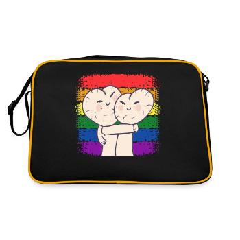 Anniversaire Naissancegay Naissance-gay Gay Gay - Sac Retro - noir/or - Dos