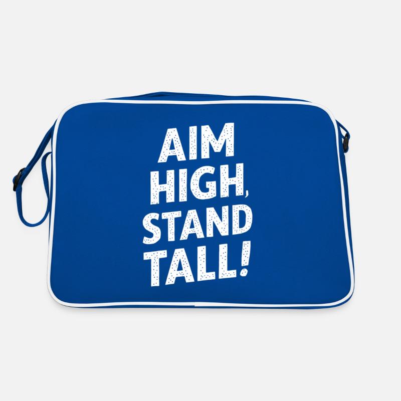 Aim High, Stand Great Retro Bag