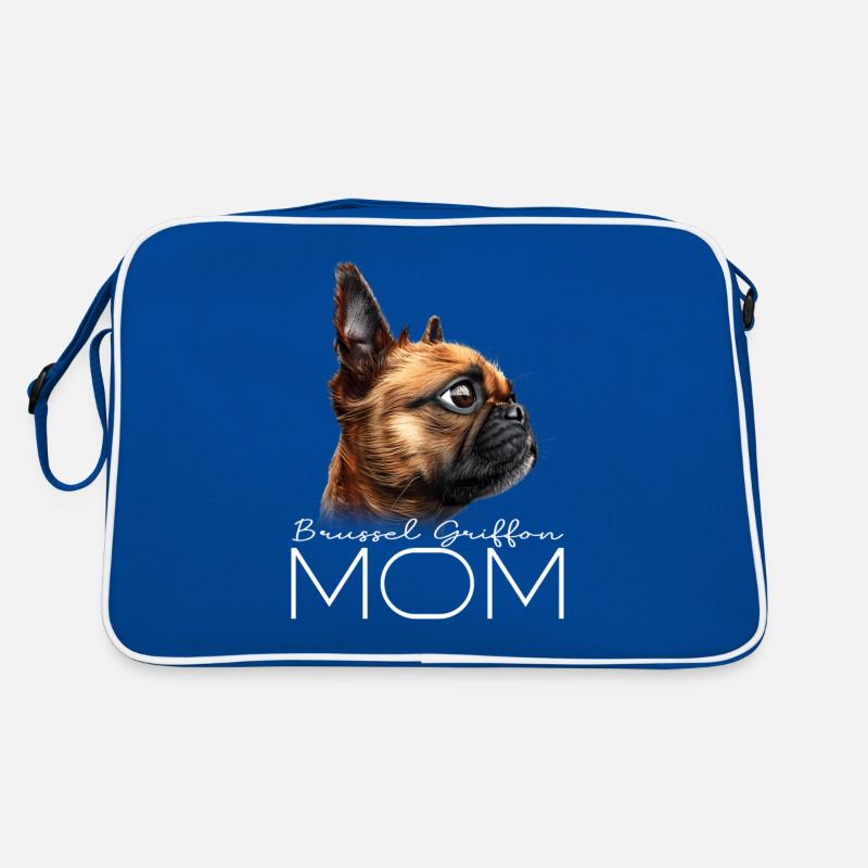 Brussels Griffon Mom Retro Bag