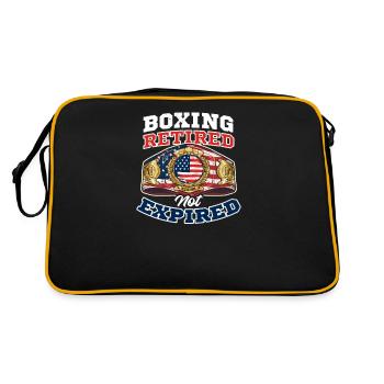 Boxing Boxing Retired Not Expired - Retro Bag - black/gold - Back
