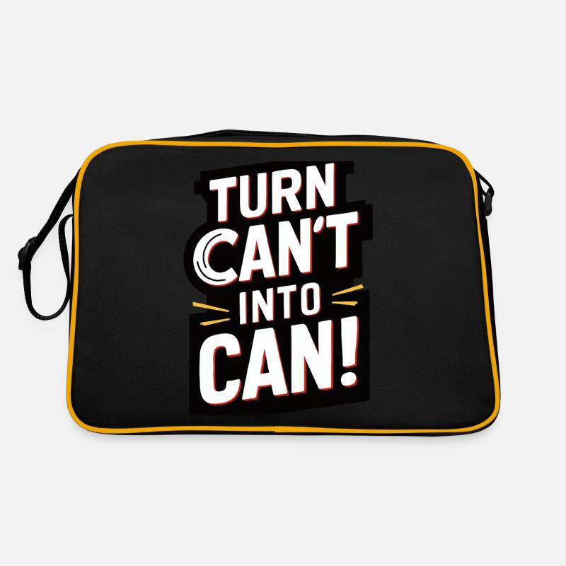 Je ne peux pas me en canette ! Sac Retro