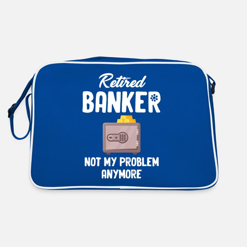 Der Pensionierte Banker Hat Es Verdient. Es Retro Tasche