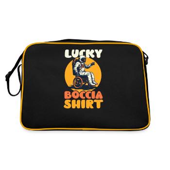 Boccia Player Lucky Boccia Outfit - Retro Bag - black/gold - Back