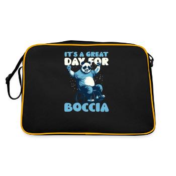 Boccia Player Great Day For Boccia - Retro Bag - black/gold - Back