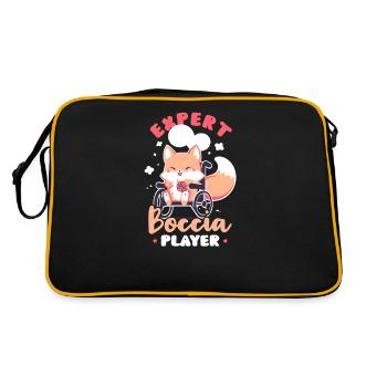 Boccia Player Expert Boccia Player - Retro Bag - black/gold - Back