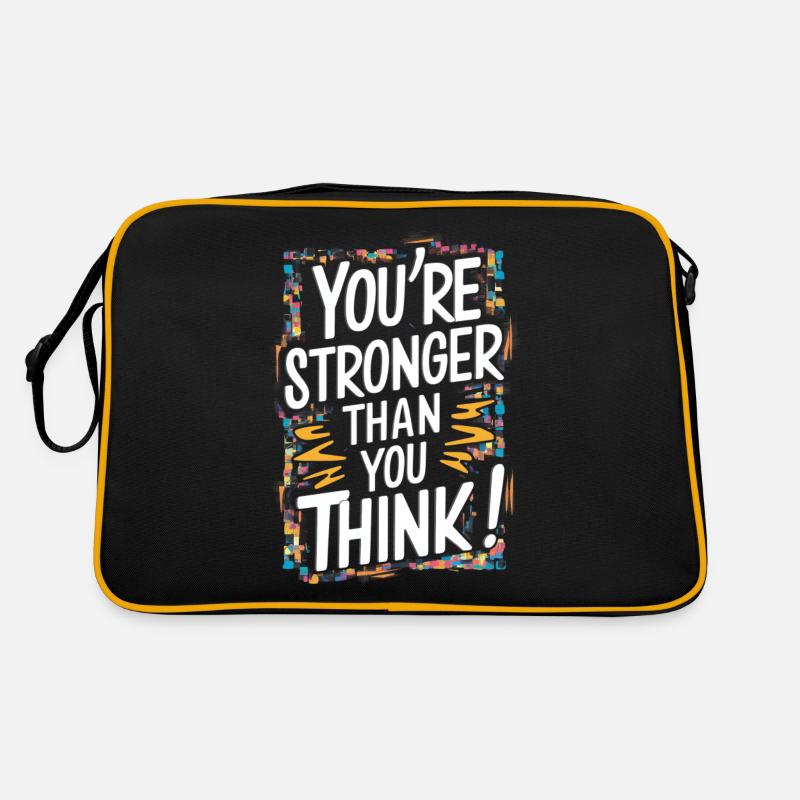 Vous êtes plus fort que vous ne le pensez Sac Retro