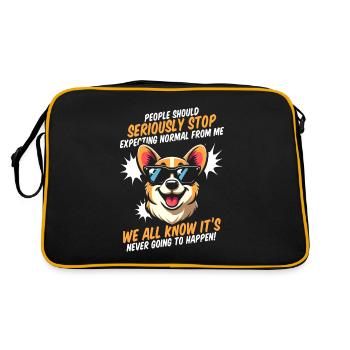 Corgi - Sac Retro - noir/or - Dos