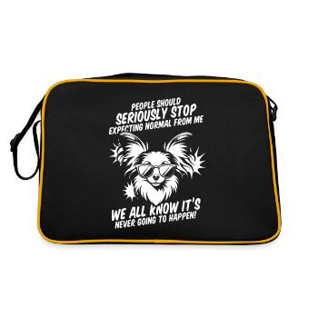 Papillon - Retro Bag - black/gold - Back