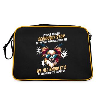 Papillon - Retro Bag - black/gold - Back