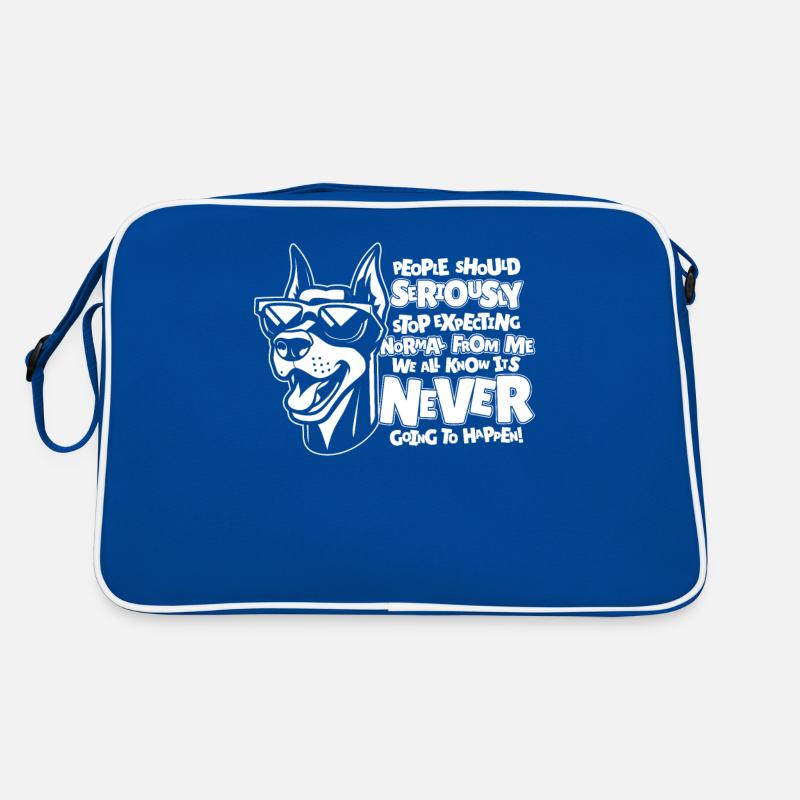 Dobermann Retro Tasche