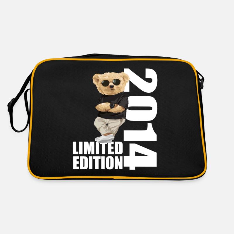Limited Edition 2014 Bär Bären Geburtstag 2014 Retro Tasche