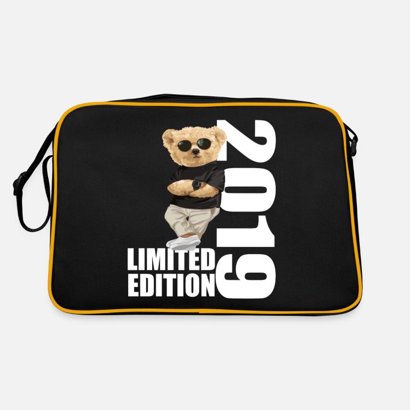 Limited Edition 2019 Bär Bären Geburtstag 2019 Retro Tasche