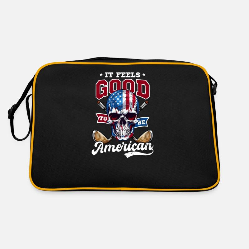 4 juillet Golf Feels Good Be American Sac Retro