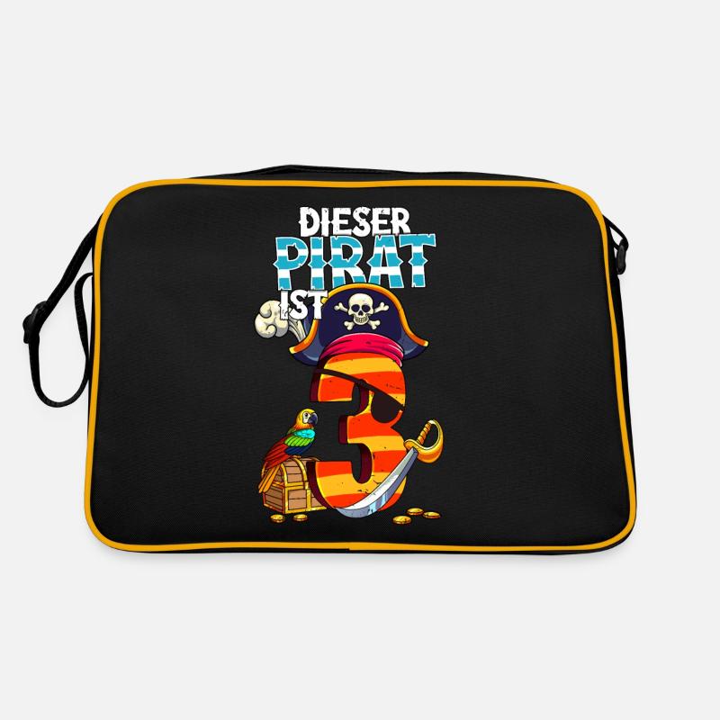 3e anniversaire Pirates Sac Retro
