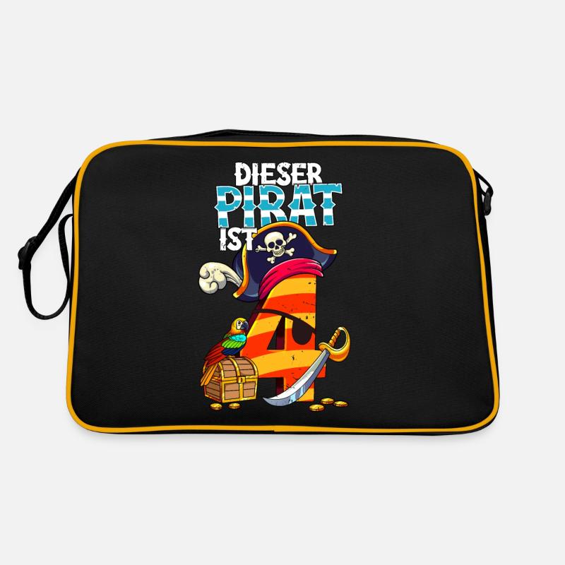 4e anniversaire Pirates Sac Retro