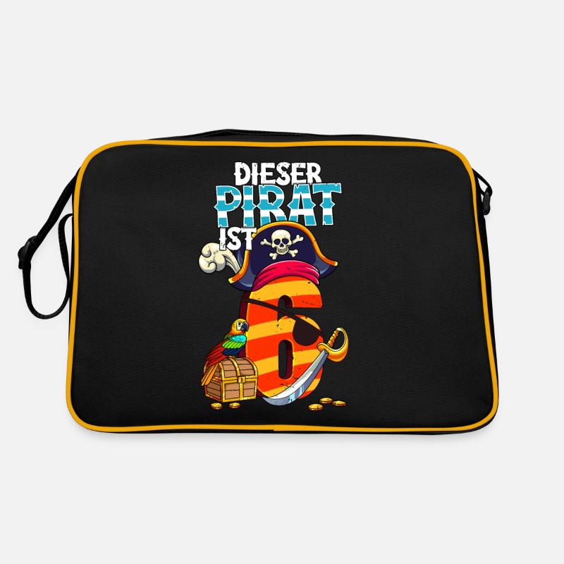 6e anniversaire Pirates Sac Retro