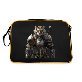 Tiger Knight Moyen Âge - Sac Retro - noir/or - Dos