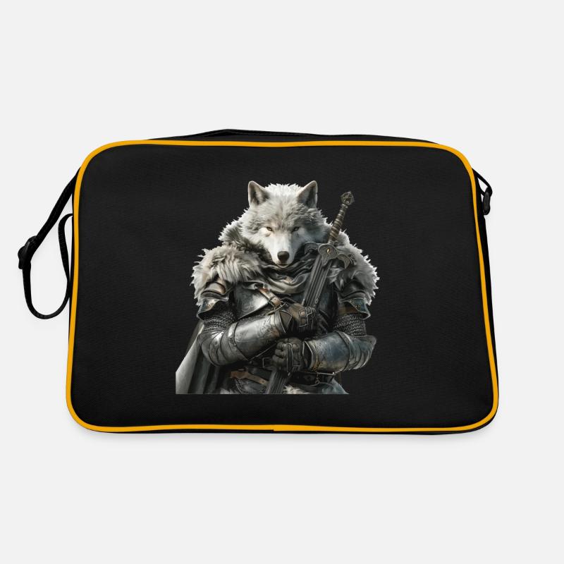 Wolf Knight Middle Ages Retro Bag