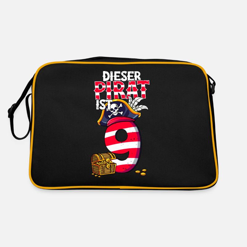 9e anniversaire Pirates Sac Retro