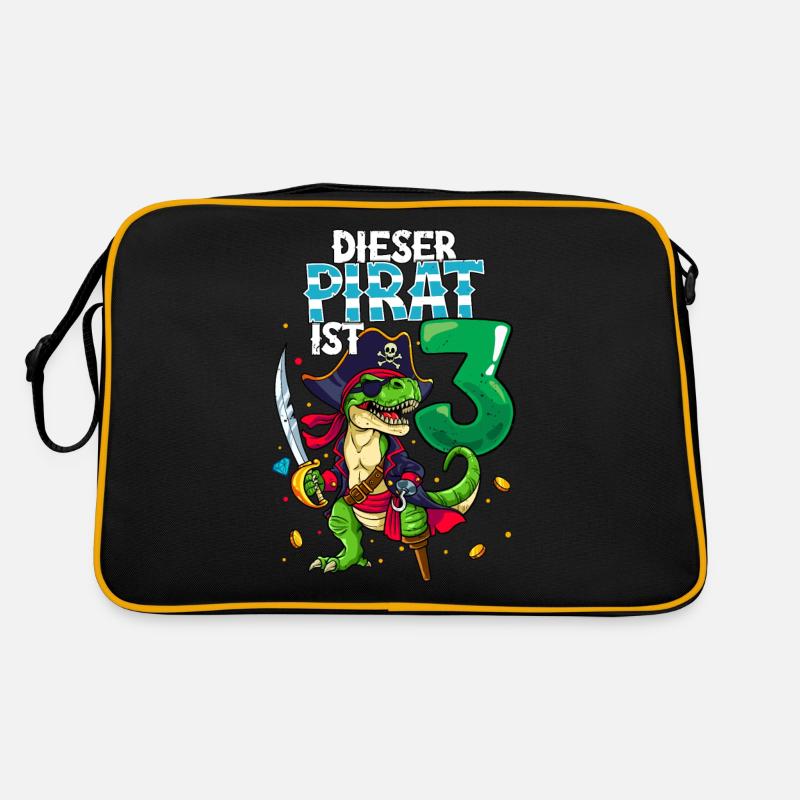 3e anniversaire Pirates Sac Retro