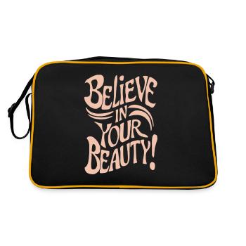 Believe In Your Beauty Strengthening - Retro Bag - black/gold - Back