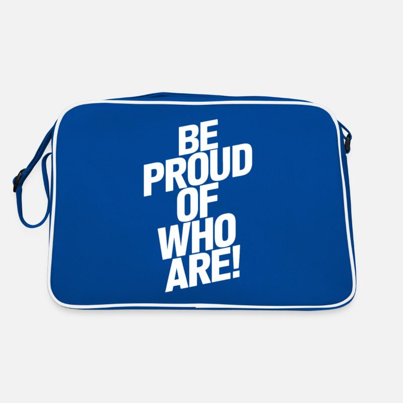 Sei Stolz Auf Dein Eigenes Ich Retro Tasche