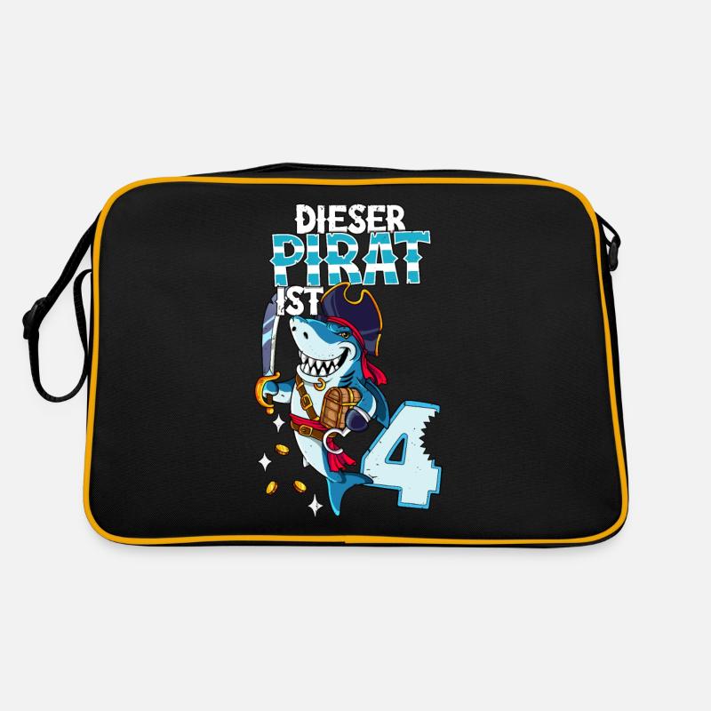 4e anniversaire Pirates Sac Retro