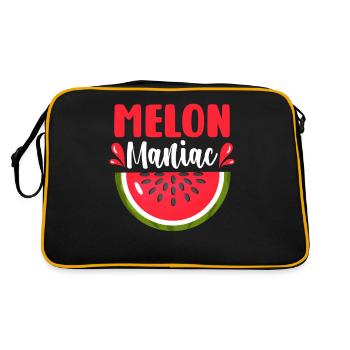 Melon Poison - Retro Bag - black/gold - Back