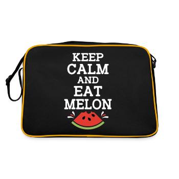 Melon Poison - Sac Retro - noir/or - Dos