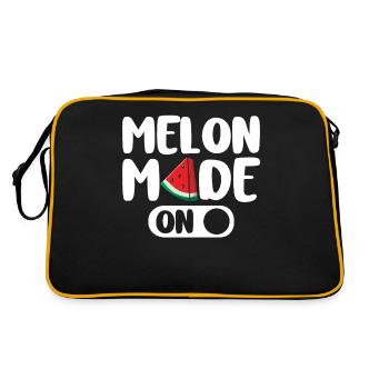 Melon Poison - Sac Retro - noir/or - Dos