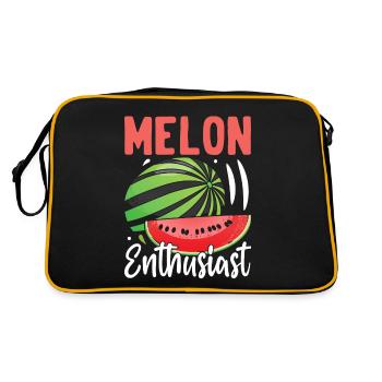 Melon Poison - Retro Bag - black/gold - Back